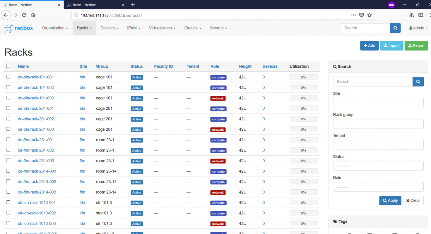 NETBOX Rack. NETBOX IPAM. NETBOX мониторинг. NETBOX Network Map.